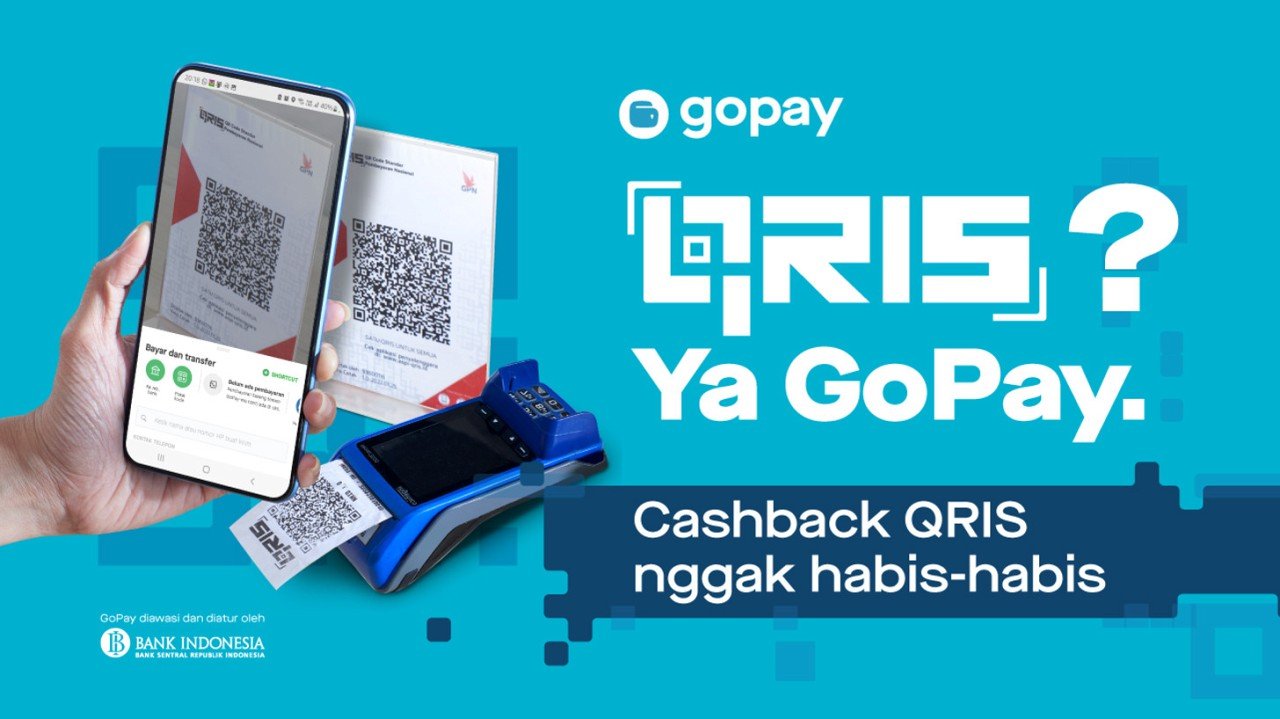 Bayar Transaksi Apa Aja dengan QRIS, Lebih Gampang Pakai GoPay, Ada Cashback Menarik Juga Lho