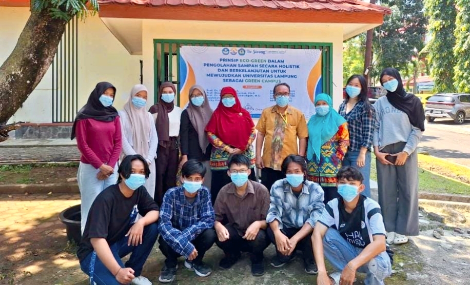 Tim PkM DHR Jurusan Kimia FMIPA Unila Kembangkan Inovasi Eco-Green