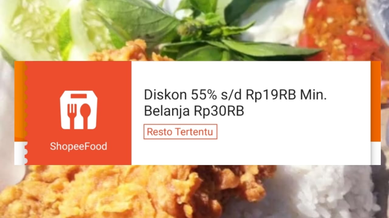 Makan Puas di Restoran Murah ShopeeFood, Dapatkan Diskon Hingga 55 Persen, Klaim Vouchernya!