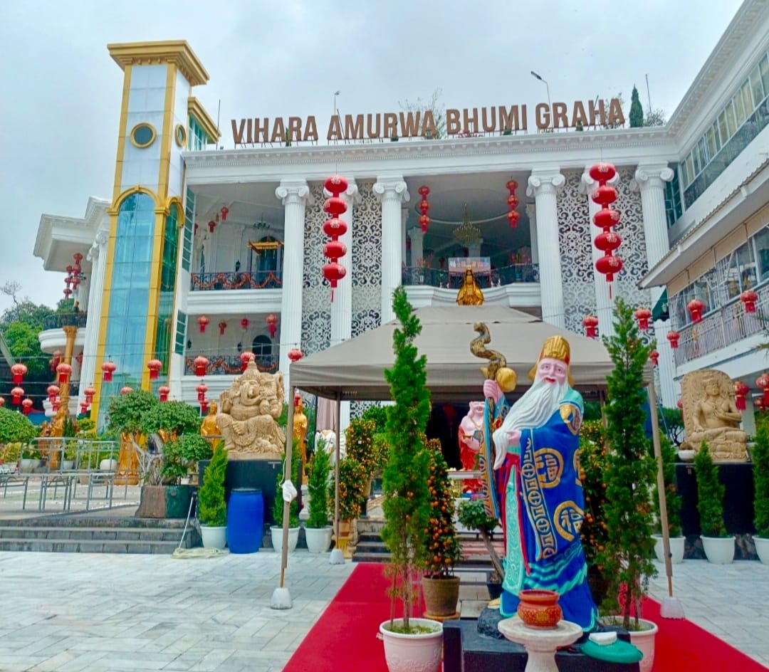 Sambut Tahun Kuda Api, Vihara Amurwa Bhumi Graha Siapkan Perayaan Imlek 2577 yang Penuh Makna