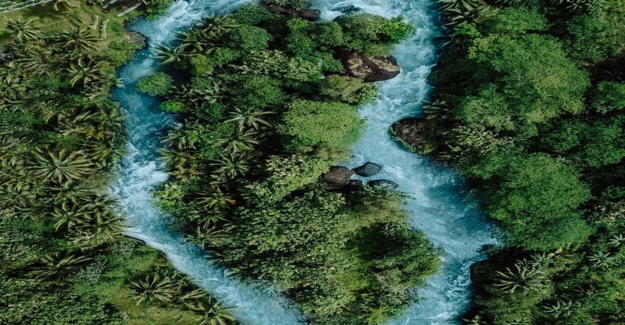 Disebut Mirip Dengan Sungai Aare Di Swiss, Inilah Keindahan Taman Badegolan Kebumen
