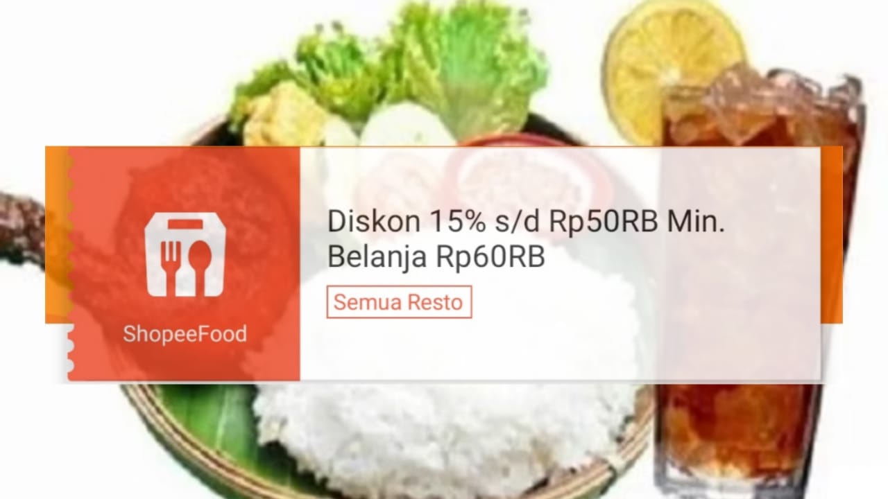 Khusus Hari Ini! Dapatkan Diskon Makan Puas di ShopeeFood Hingga Rp50 Ribu