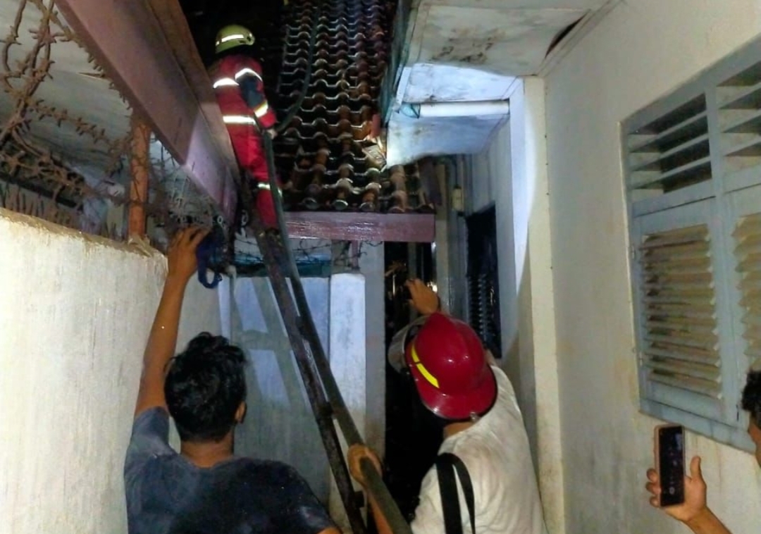 Diduga ODGJ Bakar Sampah, 4  Rumah di Bandar Lampung Terbakar, Begini Kondisinya