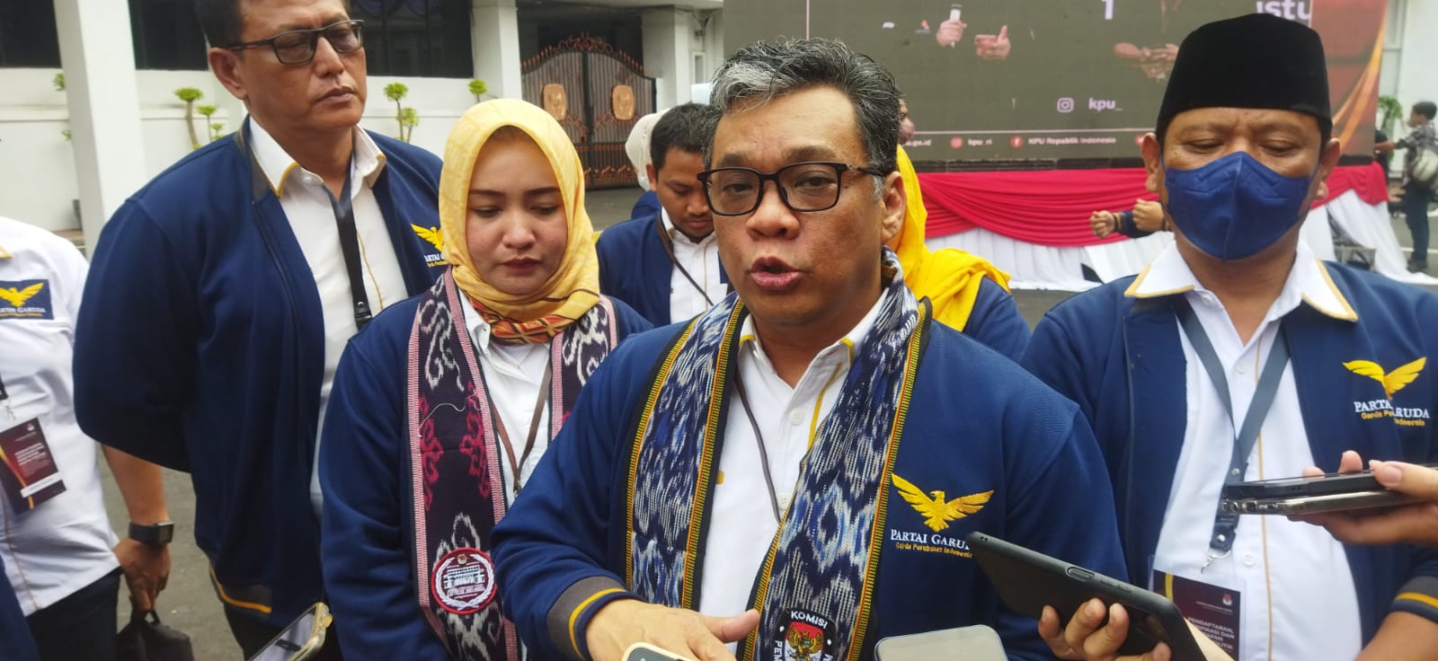 Partai Garuda Resmi Daftar ke KPU RI untuk Ramaikan Pemilu 2024