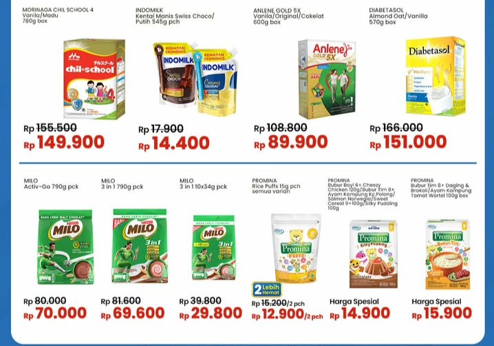 Promo Indomaret Minggu 20 Oktober 2024, Dapatkan Diskon Susu Tulang Rp 89 Ribu