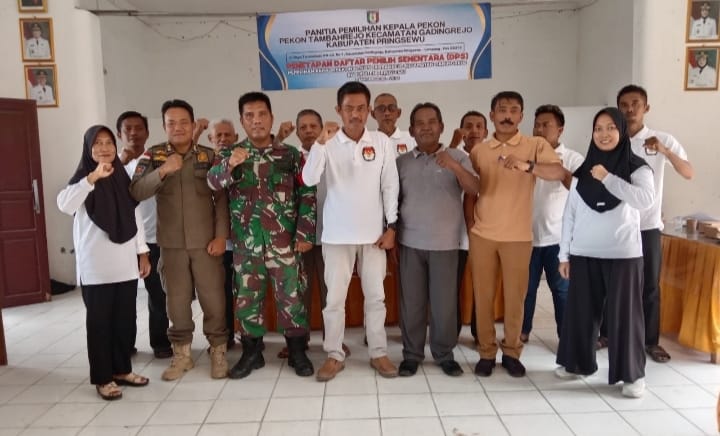 DPS Pilkakon Tambahrejo Tetapkan 3.234 Pemilih, Warga Diminta Cek Data
