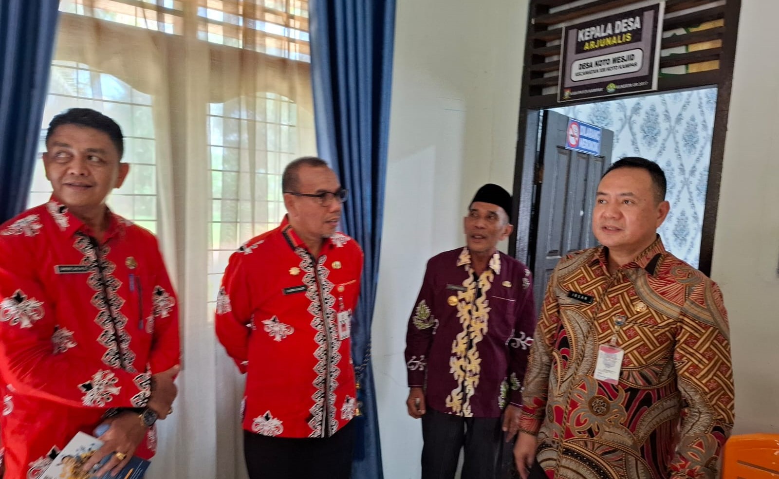 Balai Pemerintahan Desa Lampung Kunjungi Desa Koto Mesjid, Ini Tujuannya 