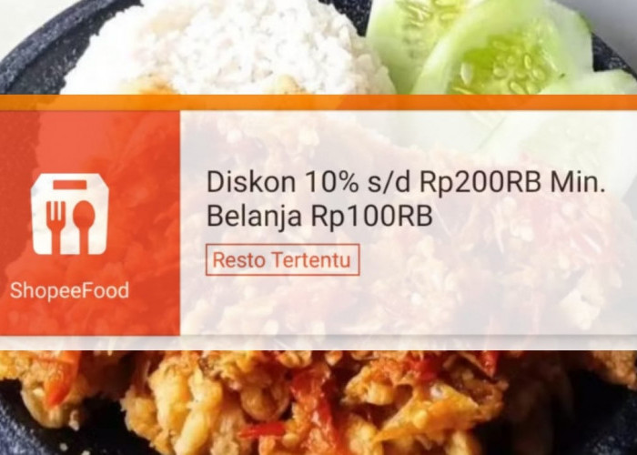 Kulineran di Lampung Dengan Budget Hemat, Klaim dan Tukar Voucher Diskon ShopeeFood Sampai Rp200 Ribu