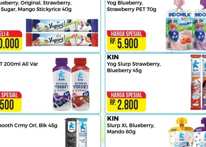 Selain Promo Home Care, Alfamart Tawarkan Yogurt Fair Untuk Stok Camilan Sehat, Cek Produknya