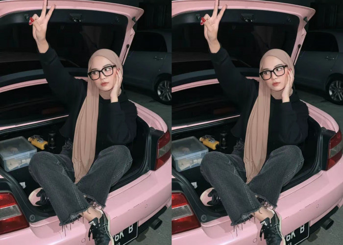 Hasil Prompt Gemini AI Bikin Melongo! Potret Wanita di Bagasi Mobil Terlihat Seperti Jepretan Editorial Mahal