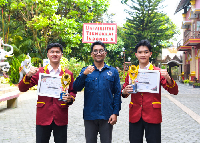 Mahasiswa Teknokrat Borong Dua Juara Lomba Poster Nasional, Warek: Bukti Kreativitas dan Daya Saing