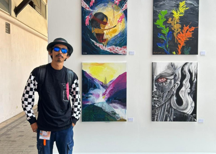 Bawa Perspektif Lampung, Dosen Itera Tampilkan Karya Ekologis di Pameran Seni Internasional Thailand