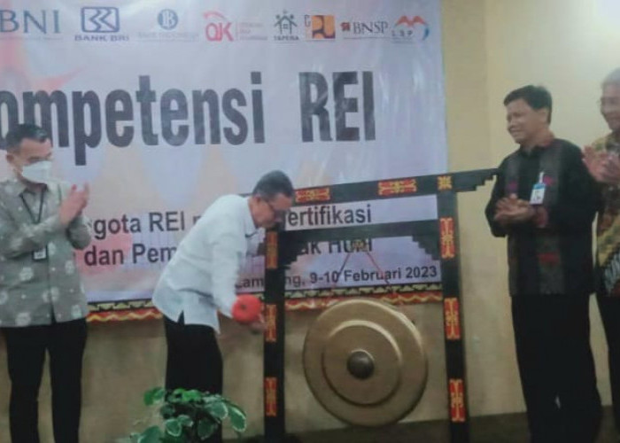90 Pengembang Ikuti Sertifikasi Kompetensi DPD REI Lampung