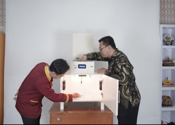 Mahasiswa Universitas Teknokrat Indonesia Ciptakan Alat Fermentasi Tempe 
