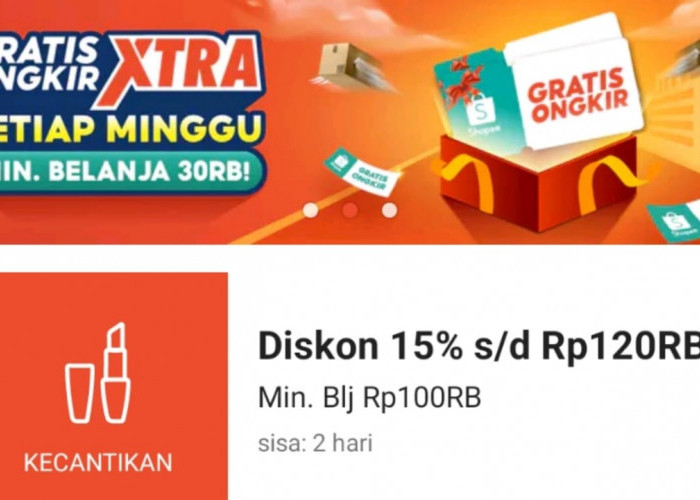 Promo Produk Kecantikan di Shopee, Dapatkan Diskon Hingga 15 Persen Dengan Klaim Vouchernya Sekarang!