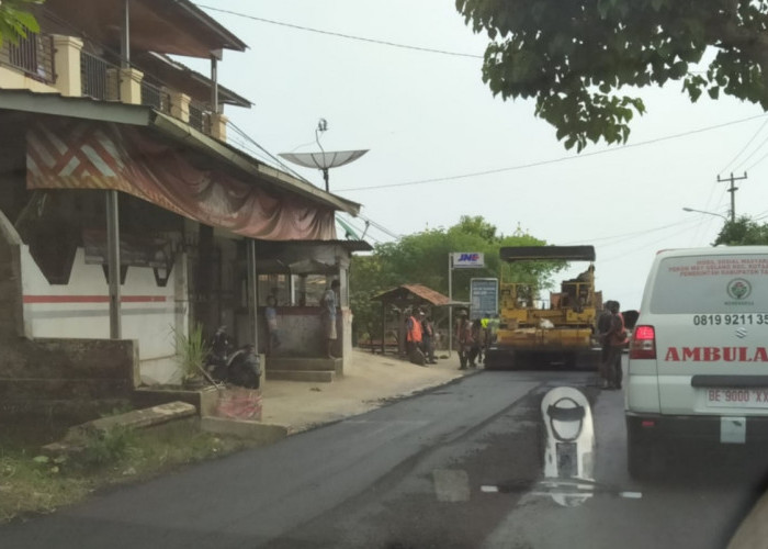 Akhirnya, Jalinbar Tanggamus Mulai Diperbaiki 