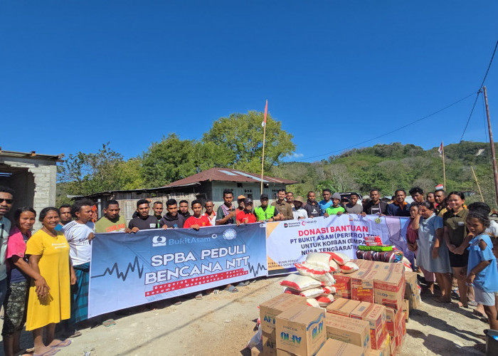 PTBA Hadir untuk NTT, Salurkan Bantuan Bagi Warga Terdampak Bencana