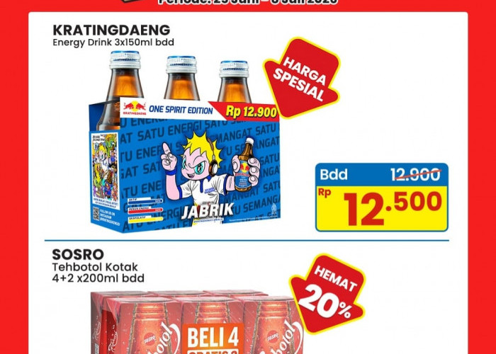 Cek Promo HUT ke-38 Indomaret: Belanja Paket Bundling Minuman Jadi Lebih Hemat