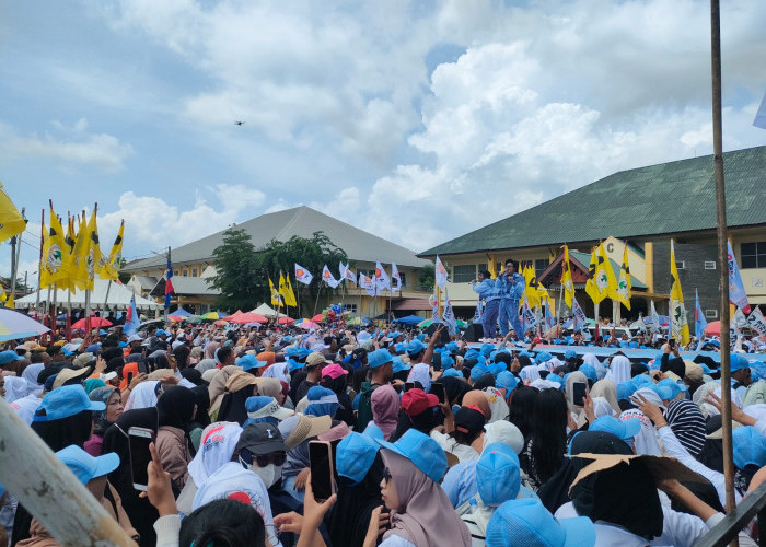 Mirza-Jihan Gelar Kampanye Akbar Hadirkan Raffi Ahmad Cs, Ribuan Masyarakat Padati PKOR Way Halim 