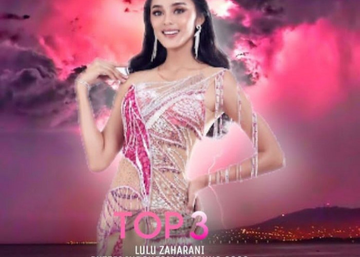 Lulu Zaharani dari Lampung Lolos Tiga Besar Putri Indonesia 2023