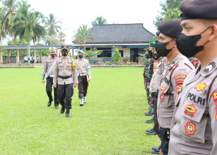 Ini Pesan Kabag Ops Polres Lampung Timur kepada Personil Operasi Zebra Krakatau