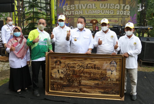 Gubernur Arinal Buka Puncak Festival Wisata Hutan Lampung 2022