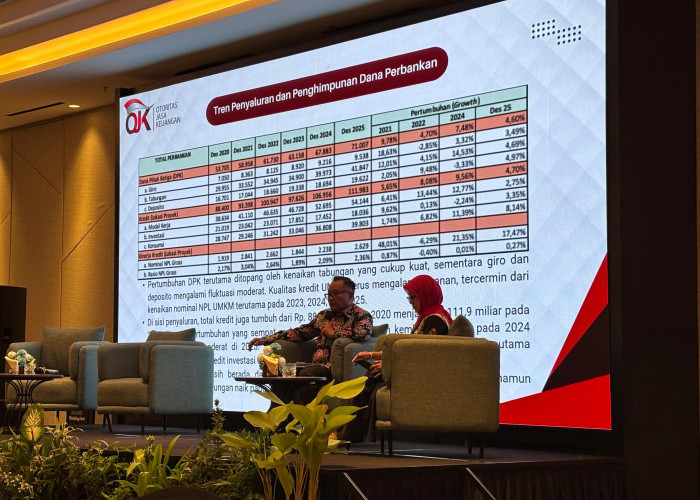 NPL Naik ke 2,36 Persen, OJK Lampung Pastikan Kredit Tetap Tumbuh 4,7 Persen Sepanjang 2025