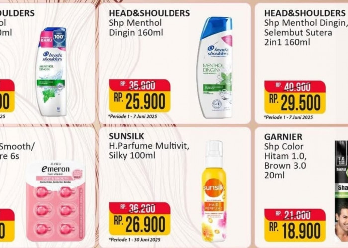 Hair Care Fair Alfamart Spesial Juni 2025, Dapatkan Rambut Sehat Supaya Penampilan Makin Kece! 