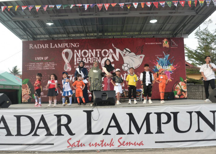 Meriahkan Fun Food Festival, Radar Lampung Sukses Gelar Lomba Fashion Show Anak