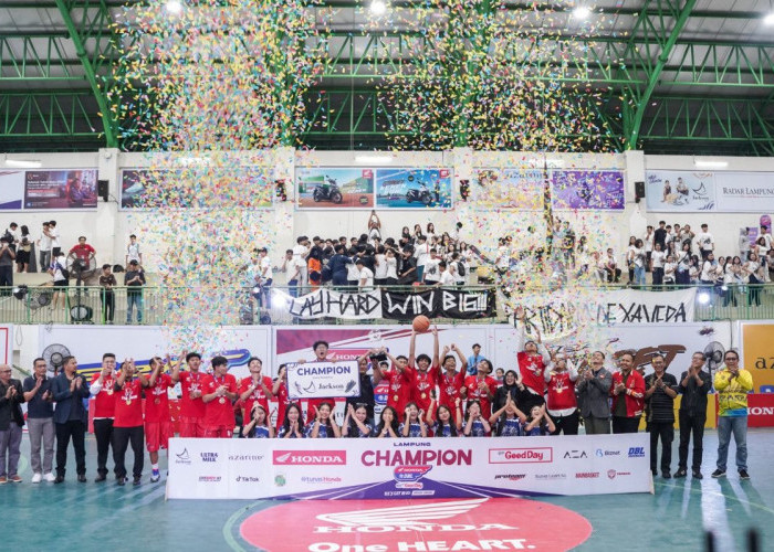 Akhiri Puasa Gelar 7 Tahun, SMAN 10 Bandar Lampung Sukses Kawinkan Gelar di Honda DBL Lampung 2026