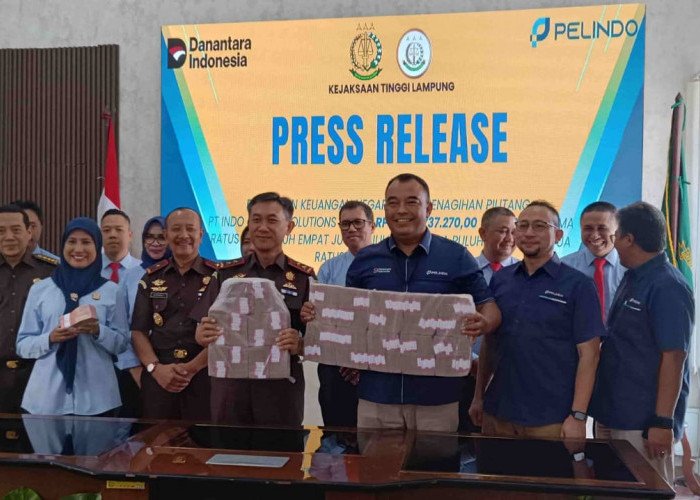 Kejati Lampung Pulihkan Rp1,5 M Keuangan Negara dari Piutang PT Indo Energy Solution