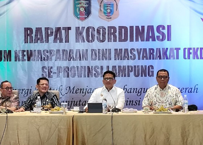 Rakor FKDM Se-Lampung, Beri Pemahaman Ideologi Pancasila Kepada Anak Muda 