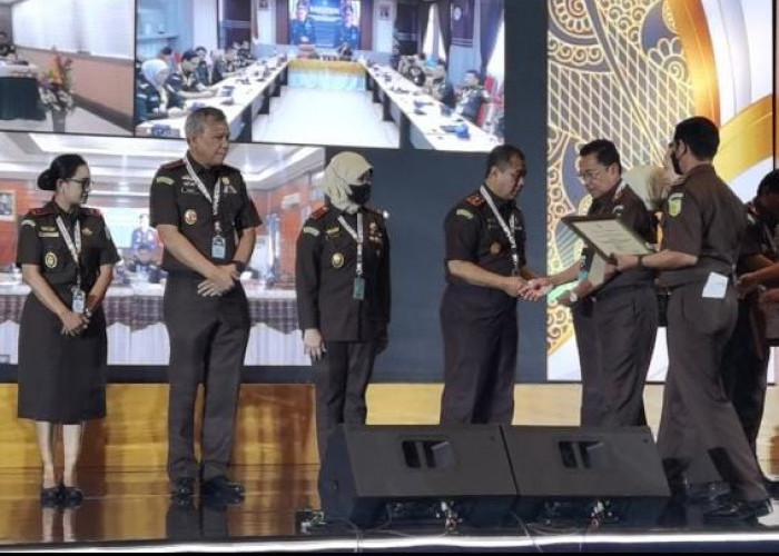 Kejati Lampung Sabet 4 Penghargaan di Rapat Kerja Nasional Kejaksaan RI Tahun 2023