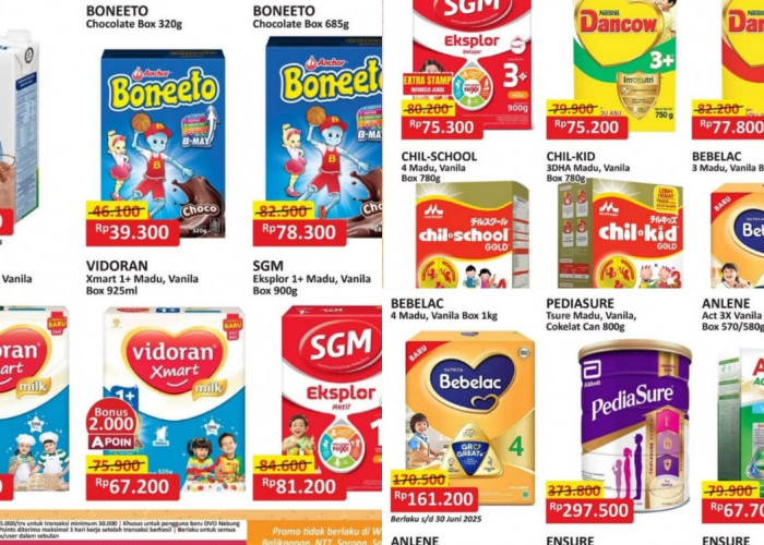 Promo Susu Murah di Alfamart, Penuhi Kebutuhan Nutrisi Keluarga Dengan Produk Berkualitas! Ini Katalognya