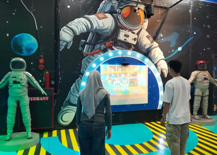 Petualangan Seru Saat Liburan Keluarga di Milkyverse Lampung, Bak Jelajahi Dunia Luar Angkasa