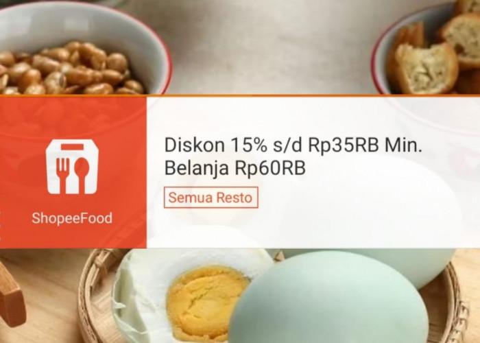 Sarapan Hemat Dengan Voucher Diskon ShopeeFood Hingga 15 Persen, Klaim Sekarang!