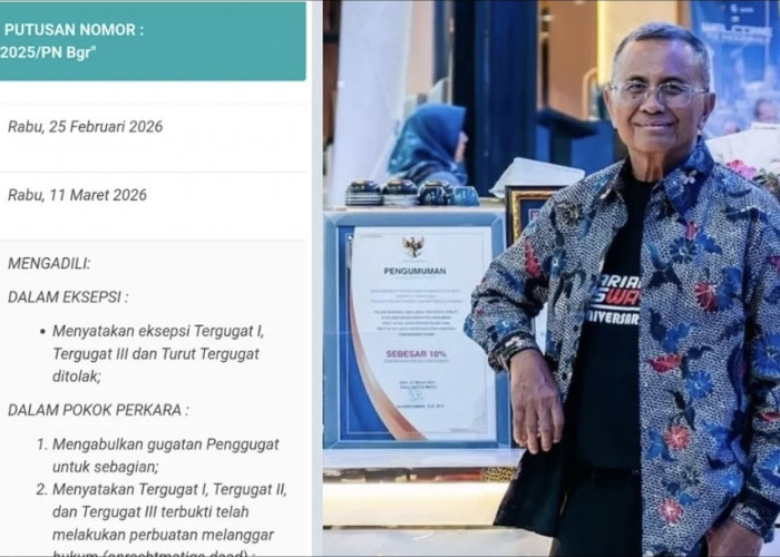 Dahlan Iskan Menang Gugatan Lawan Jawa Pos, Pengadilan Perintahkan Bayar Ganti Rugi