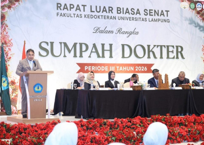 Cetak 102 Dokter Baru, FK Unila Perkuat Ekosistem Kesehatan Lewat RSPTN dan IRC