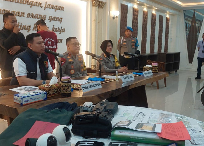 Gerak Cepat, Polda Lampung Ringkus Salah Satu Pelaku Penyebab Penembakan di Depan Mako