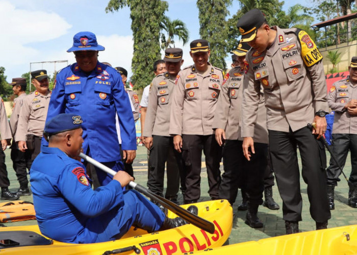 Tanggamus Lampung Siaga Bencana, Polres Siapkan Pasukan dan Peralatan Khusus 
