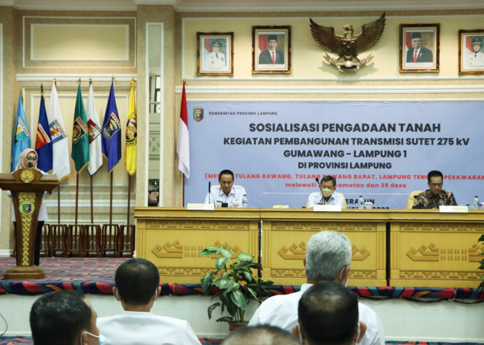 Pembangunan Sutet 275 kV Gumawang - Lampung 1 Tahap Uji Publik