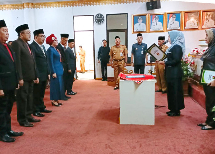 Bupati Tanggamus Lampung Lantik Enam Pejabat Eselon II, Ini Nama-namanya  