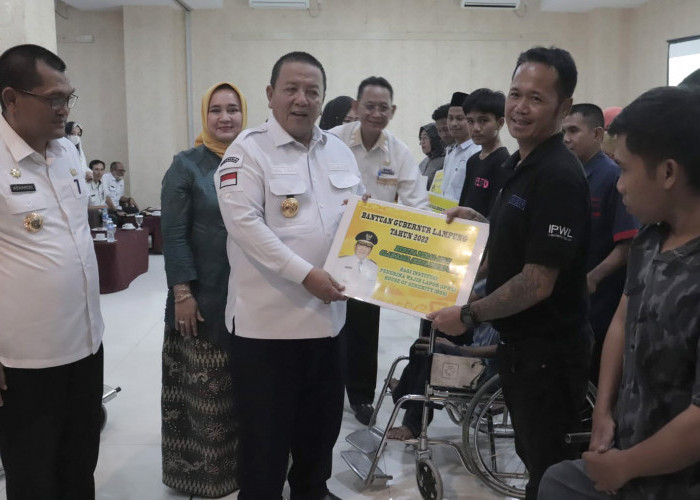 Pemprov Lampung Perhatikan Penyandang Disabilitas, Ini Buktinya 
