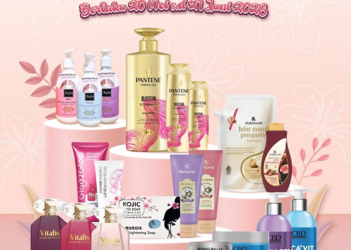 Promo Cantik Sehat Berkilau Bersama Chandra, Banyak Diskon Produk Perawatan Tubuh