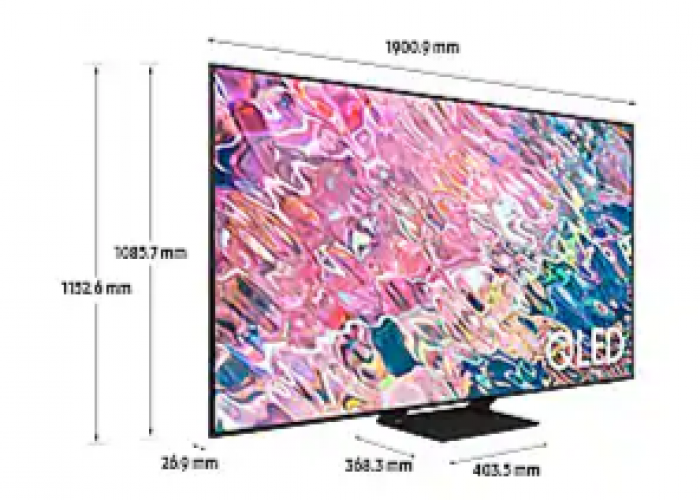 Spesifikasi TV Samsung 85 in QLED 4K Q60B, Salah Satu Televisi Canggih