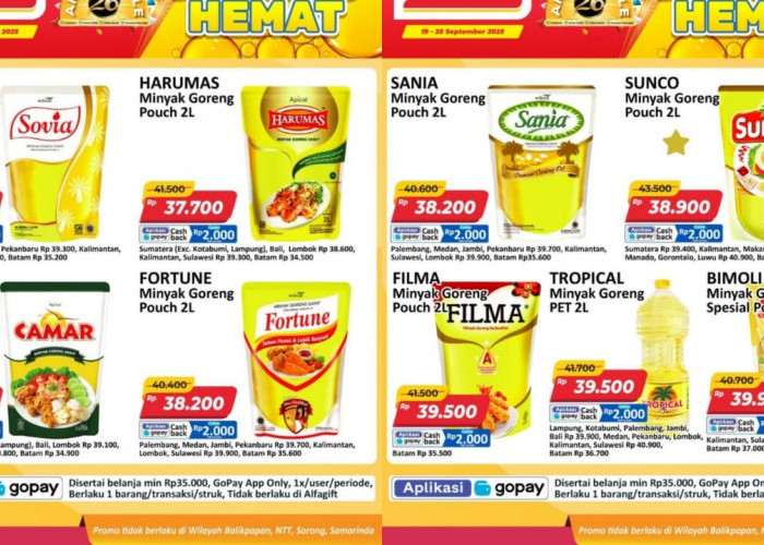Promo Minyak Goreng Hemat Spesial Anyversale 26 Alfamart, Jangan Ditunda dan Borong Sekarang!
