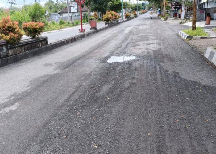 Baru Diperbaiki, Kondisi Jalan Penghubung Lampung Barat-Sumatera Selatan Sudah Begini