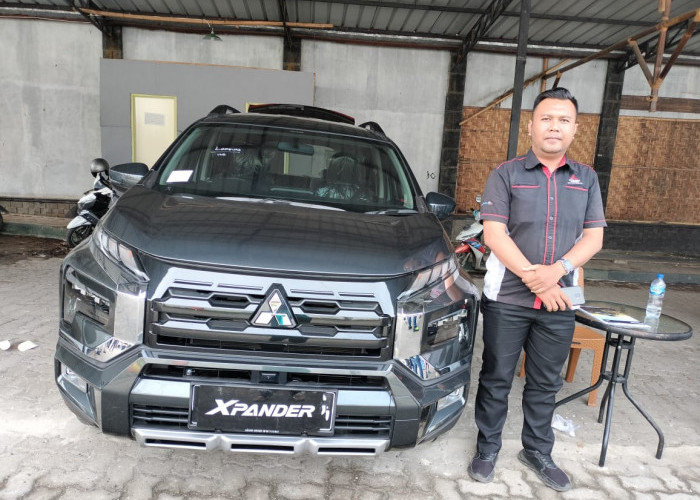 Mitshubishi Tampilkan Xpander New Cross A/T CVT di Acara Jalan Sehat Radar Lampung