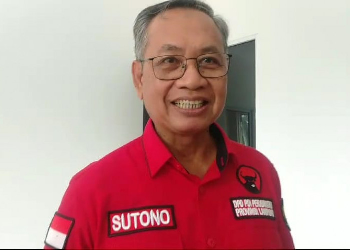 PDI Perjuangan Bakal Berkoalisi dengan Gerindra di Pilgub Lampung 2024, Sutono: Kami Harus Realistis