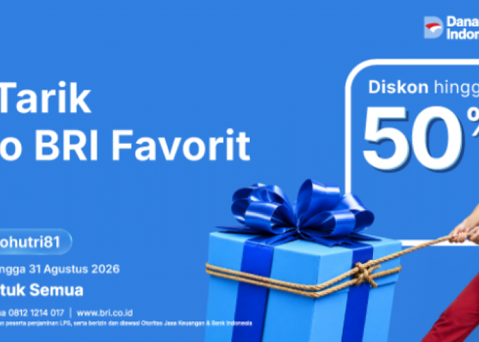 Serbu! Ini Daftar Promo Spesial BRI HUT RI ke-81, Ada Cashback hingga Diskon Kuliner dan Liburan